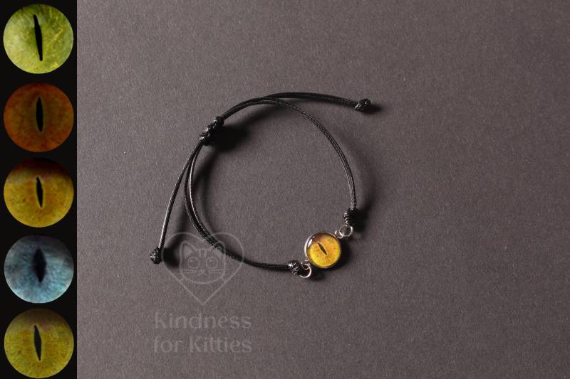 Katzenaugenarmband in Verschiedenen Farben | Für Einen Guten Zweck Katzenaugenarmband in Verschiedenen Farben | Für Einen Guten Zweck von KindnessforKitties