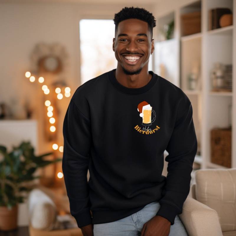 Weihnachts Pulli | Holy Bierdurst Biertrinker Weihnachtsfeier Lustiger Weihnachtspulli Party Christmas Sweater Frauen Männer von Kindofglueck