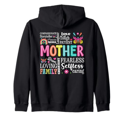 Mutter Mama stärken | Süße frischgebackene Mütter Geburtstag Muttertag Kapuzenjacke von Kindred Mama Apparel.USA