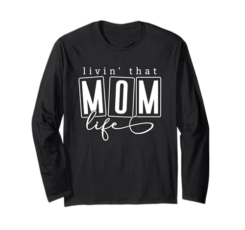 Mutter Mama stärken | Süße frischgebackene Mütter Geburtstag Muttertag Langarmshirt von Kindred Mama Apparel.USA