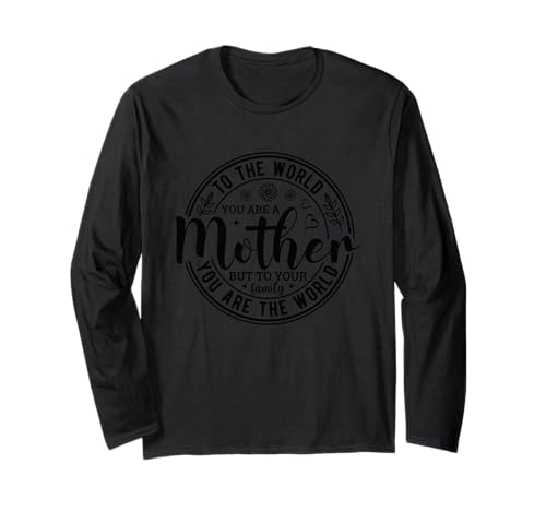 Mutter Mama stärken | Süße frischgebackene Mütter Geburtstag Muttertag Langarmshirt von Kindred Mama Apparel.USA