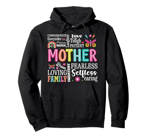 Mutter Mama stärken | Süße frischgebackene Mütter Geburtstag Muttertag Pullover Hoodie von Kindred Mama Apparel.USA