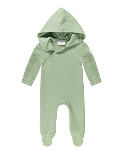 Kindsgard Baby Overall vaffel Grün - 100% Baumwolle - Baby Kleidung kuschelig - Baby Strampler - Einfaches An- & Ausziehen - Größe 50 von Kindsgard