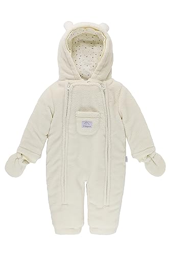 Kindsgard Plüsch Overall bomo weiß | Reißverschluss, kuschelweich, Ohren an der Kapuze, mit Fäustlingen Kindsgard Plüsch Overall bomo weiß | Reißverschluss, kuschelweich, Ohren an der Kapuze, mit Fäustlingen von Kindsgard