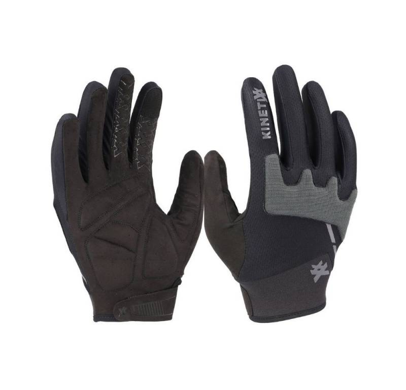 Kinetixx Fahrradhandschuhe Performance Langfinger-Radhandschuhe Liard, KinetiXx (in schwarz / anthrazit) Anatomische Passform, Atmungsaktiv, Touchscreen kompatibel, Hoher von Kinetixx