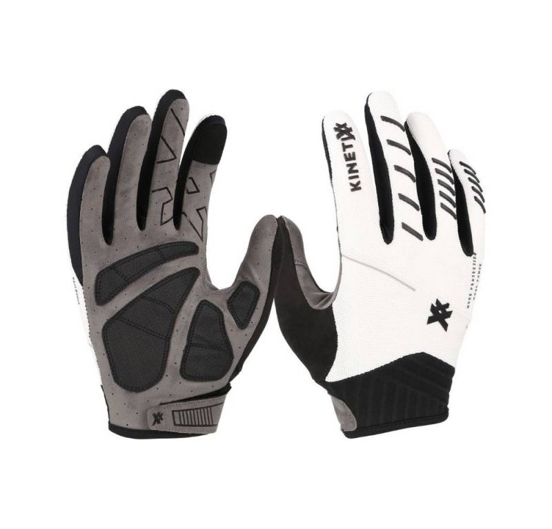 Kinetixx Fahrradhandschuhe Langfinger Radhandschuh Luic, KinetiXx (in weiß / schwarz oder schwarz / olive) Anatomische Passform, Touchscreen kompatibel, Hoher Tragekomfort von Kinetixx