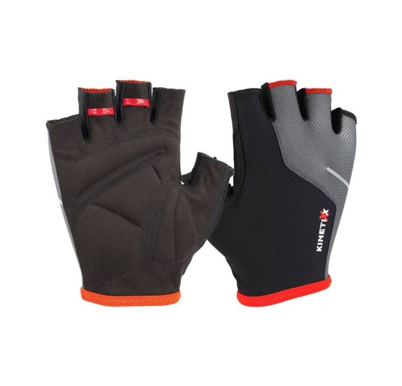 Kinetixx Fahrradhandschuhe Leichter Kurzfinger-Radhandschuh Laron C2G, KinetiXx (in schwarz / anthrazit, olive / weiß, türkis / weiß) Anatomische Passform, Grip, Hoher Tragekomfort von Kinetixx