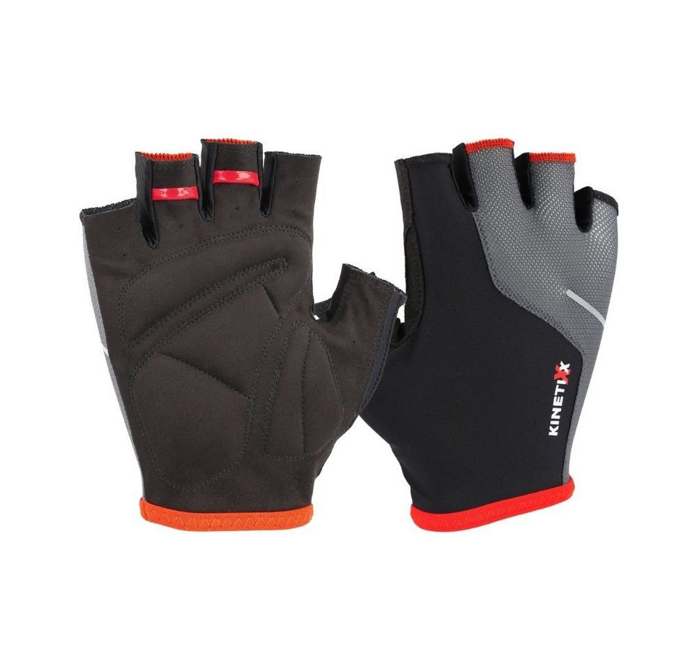 Kinetixx Fahrradhandschuhe Leichter Kurzfinger-Radhandschuh Laron C2G, KinetiXx (in schwarz / anthrazit, olive / weiß, türkis / weiß) von Kinetixx