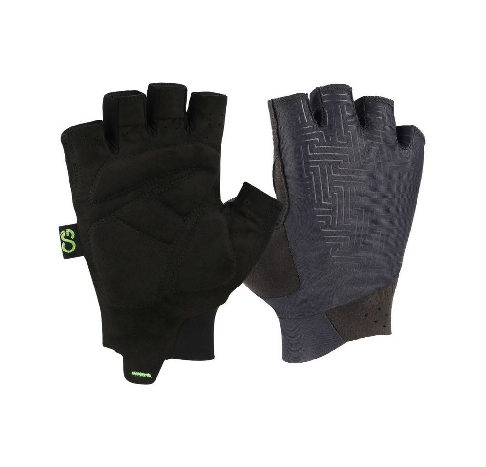 Kinetixx Fahrradhandschuhe Radhandschuh Limor C2G aus recyceltem Material, KinetiXx (in schwarz, taupe, berry) von Kinetixx