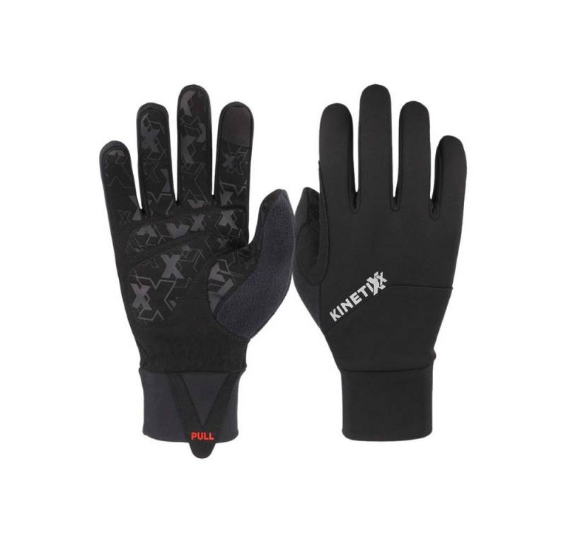 Kinetixx Fahrradhandschuhe Winter-Fahrradhandschuhe Logan, KinetiXx (in schwarz oder gelb) Anatomische Passform, Grip, Atmungsaktiv, Kälteschutz, Winddicht von Kinetixx