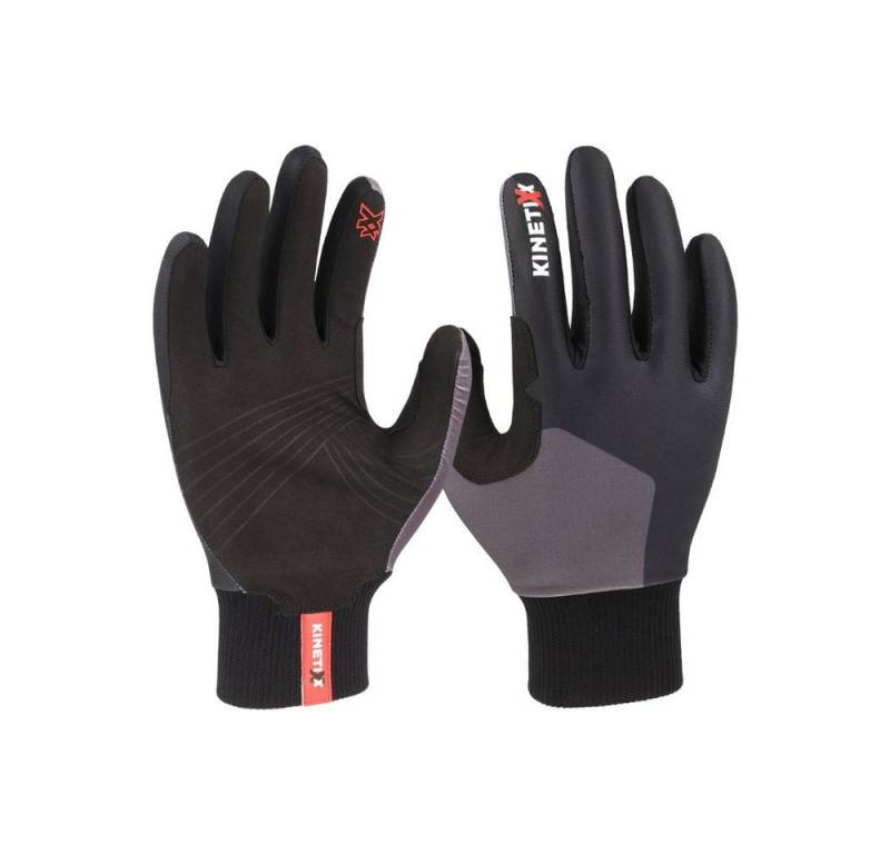 Kinetixx Langlaufhandschuhe Kinder-Langlaufhandschuhe Nilas Jr., KinetiXx (in schwarz oder blau) Grip, Kälteschutz, Touchscreen kompatibel, Hoher Tragekomfort von Kinetixx