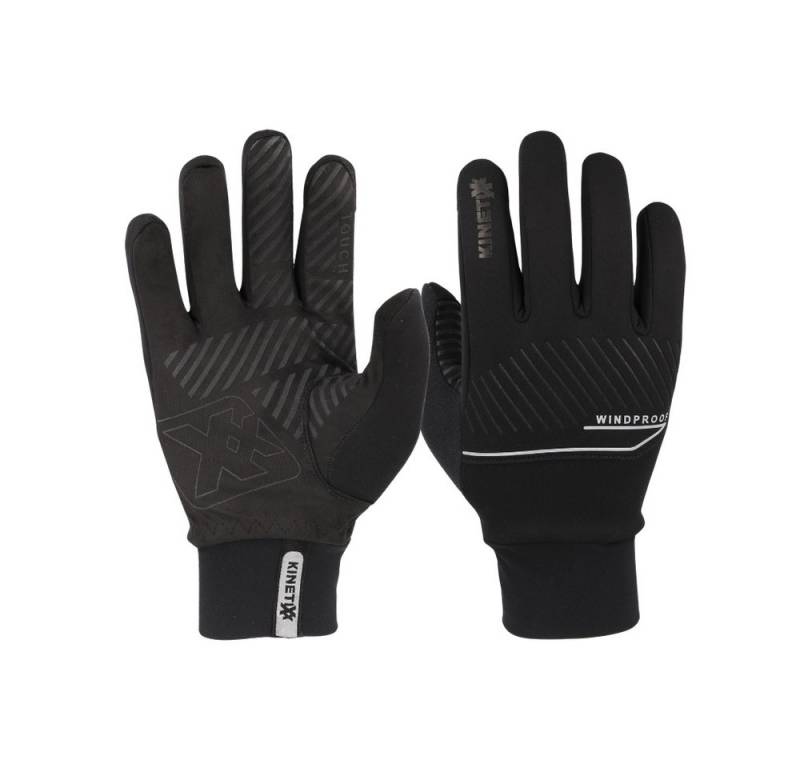Kinetixx Langlaufhandschuhe Langlauf-Handschuh Nojan, KinetiXx (in schwarz oder gelb) Grip, Kälteschutz, Winddicht, Touchscreen kompatibel, Hoher von Kinetixx
