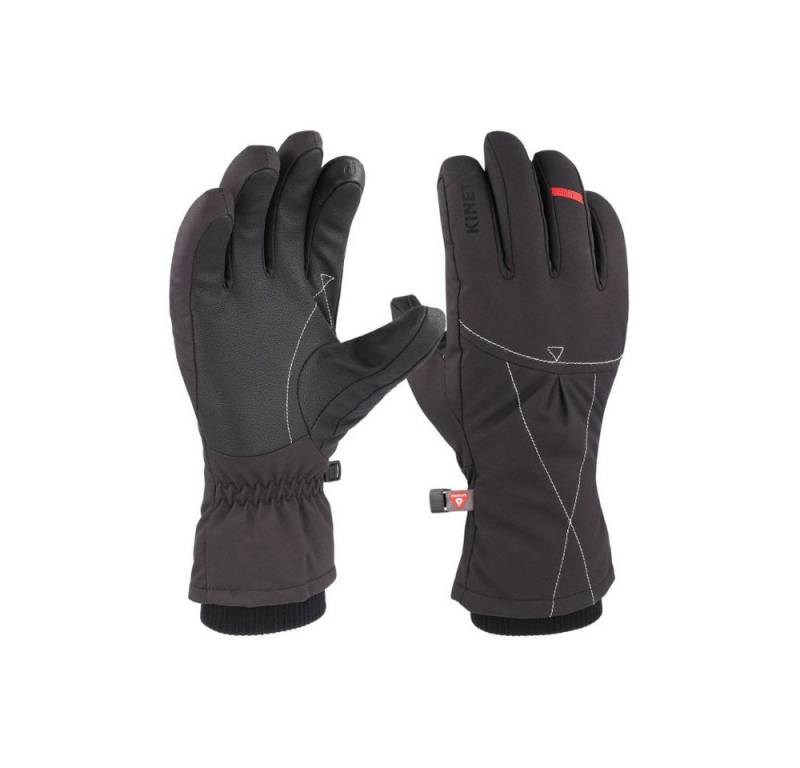 Kinetixx Skihandschuhe Warmer Damen Skihandschuh Alysa, KinetiXx (in schwarz und weiß) von Kinetixx