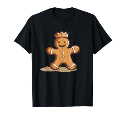 Lustiges Lebkuchenkönig Kostüm für Jungen und Mädchen T-Shirt Lustiges Lebkuchenkönig Kostüm für Jungen und Mädchen T-Shirt von King Gingerbread Man