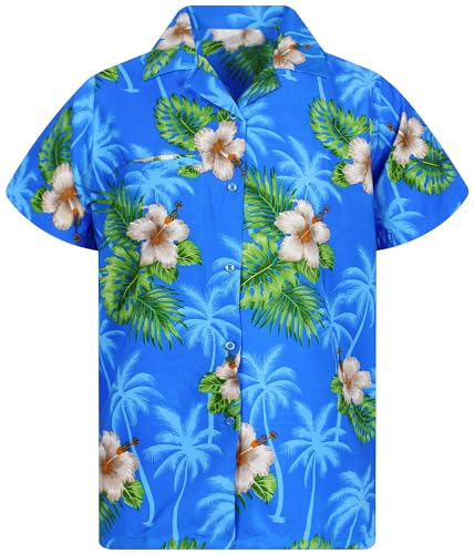 King Kaliko Trend-Hawaii-Hemd, Herren, Kurzarm, Small-Flower-Style, Türkis, L King Kaliko Trend-Hawaii-Hemd, Herren, Kurzarm, Small-Flower-Style, Türkis, L von King Kaliko
