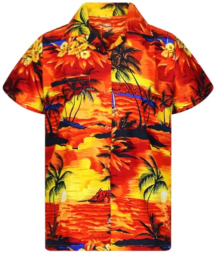 King Kaliko Trend-Hawaii-Hemd, Herren, Kurzarm, Style-Surf, Orange, 5XL King Kaliko Trend-Hawaii-Hemd, Herren, Kurzarm, Style-Surf, Orange, 5XL von King Kaliko