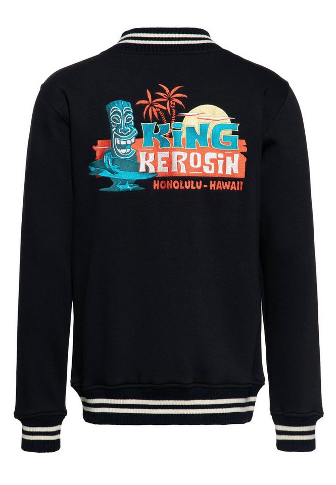 King Kerosin Collegejacke Jacke King Kerosin Tiki Surfers von King Kerosin