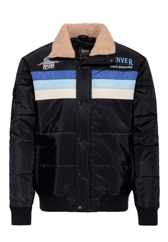 King Kerosin Colorado Puffer Jacket Winterjacke anthrazit in S King Kerosin Colorado Puffer Jacket Winterjacke anthrazit in S von King Kerosin
