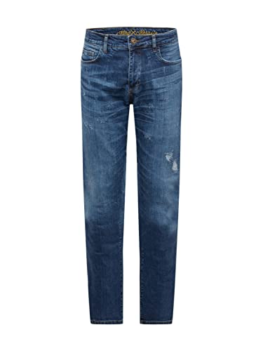 King Kerosin Herren 5-Pocket Jeans | Baumwolle Stretch | Straight Fit | Waschung Robin von King Kerosin