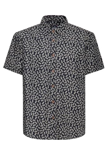 King Kerosin Herren Kurzarmhemd · Sommer · Hemd · Pineapple · Allover Print · Kentkragen · Büro · Office · Freizeit · Urlaub· Schick · Casual · Vintage · Retro · Rockabilly · Pineapple King Kerosin Herren Kurzarmhemd · Sommer · Hemd · Pineapple · Allover Print · Kentkragen · Büro · Office · Freizeit · Urlaub· Schick · Casual · Vintage · Retro · Rockabilly · Pineapple von King Kerosin