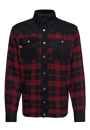 King Kerosin Herren Outdoor Funktionshemd Flanell Funktionsjacke Softshell Innenfutter K.k. Adventure Gear K.k. Adventure Gear von King Kerosin