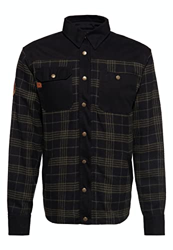 King Kerosin Herren Outdoor Funktionshemd Flanell Funktionsjacke Softshell Innenfutter K.k. Adventure Gear K.k. Adventure Gear von King Kerosin