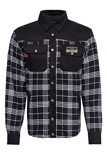 King Kerosin Herren Outdoor Funktionshemd Funktionsjacke Softshell Innenfutter K.k. Adventure Gear K.k. Adventure Gear - Kustom Kulture von King Kerosin