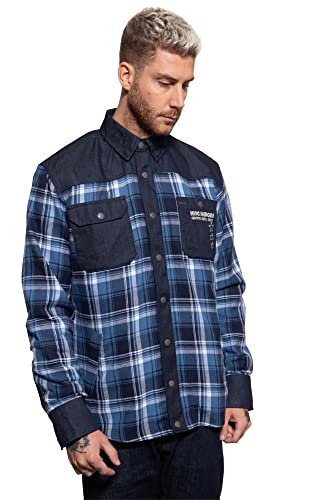 King Kerosin Herren Outdoor Funktionshemd Karo Hemd Funktionsjacke Softshell Innenfutter Chopper ´Till Death King Kerosin Herren Outdoor Funktionshemd Karo Hemd Funktionsjacke Softshell Innenfutter Chopper ´Till Death von King Kerosin