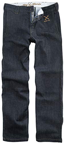 King Kerosin Herren Straight Fit Vintage Workwear Jeans Garage Wear von King Kerosin