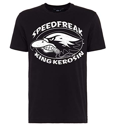 King Kerosin Herren T-Shirt Speedfreak Rundhals Kurzarm Regular Fit Speedfreak von King Kerosin