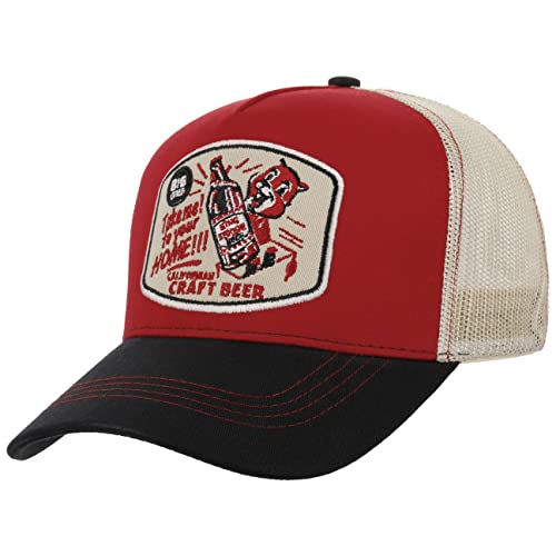 King Kerosin Herren Trucker Cap | Stickerei In Der Front | Verstellbar | 7-Lochverschluss Craft Beer von King Kerosin