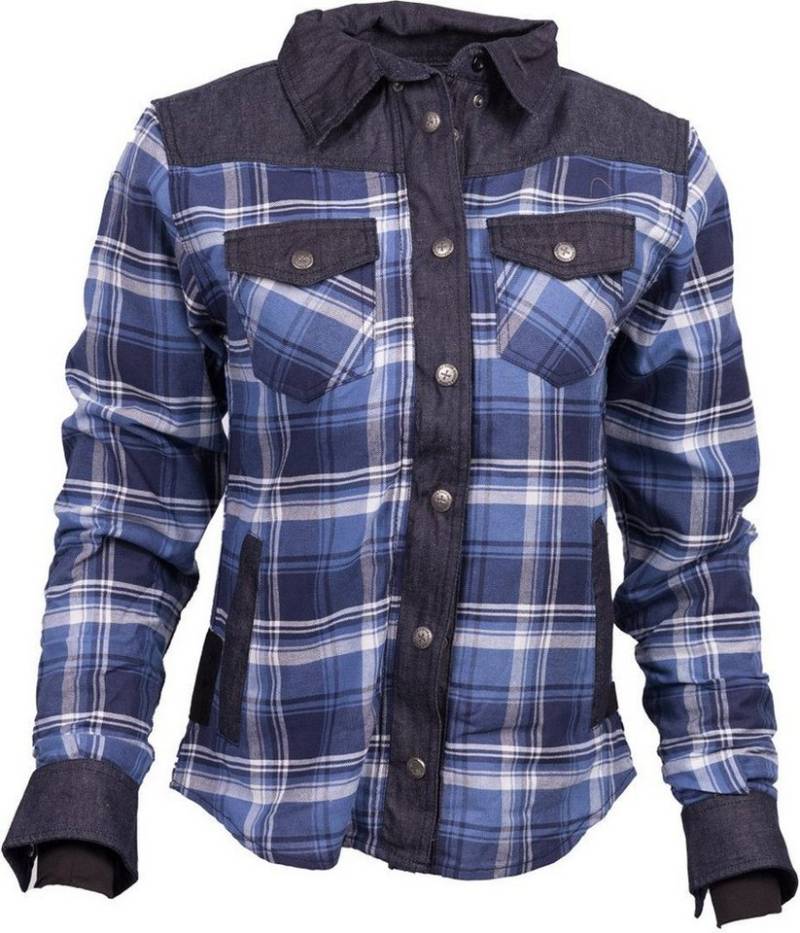 King Kerosin Motorradjacke Queen Kerosin Blanko Adventure Damen Hemd herausnehmbares Innenfutter von King Kerosin