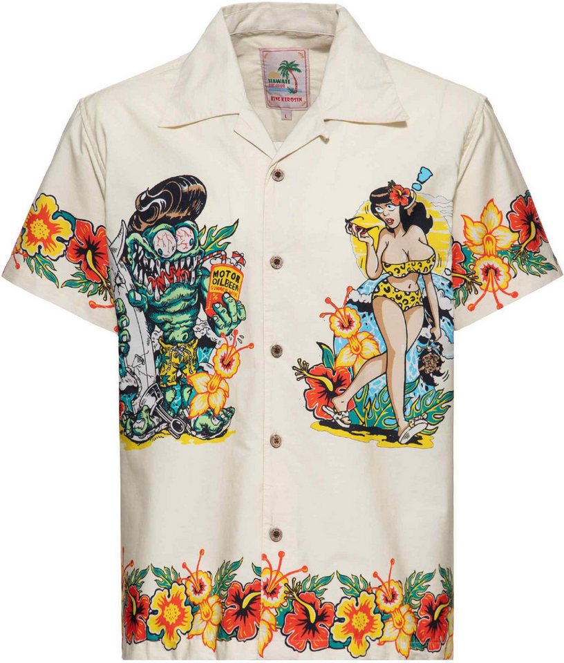 King Kerosin Outdoorhemd I Make My Dreams Come Kurzarmhemd von King Kerosin