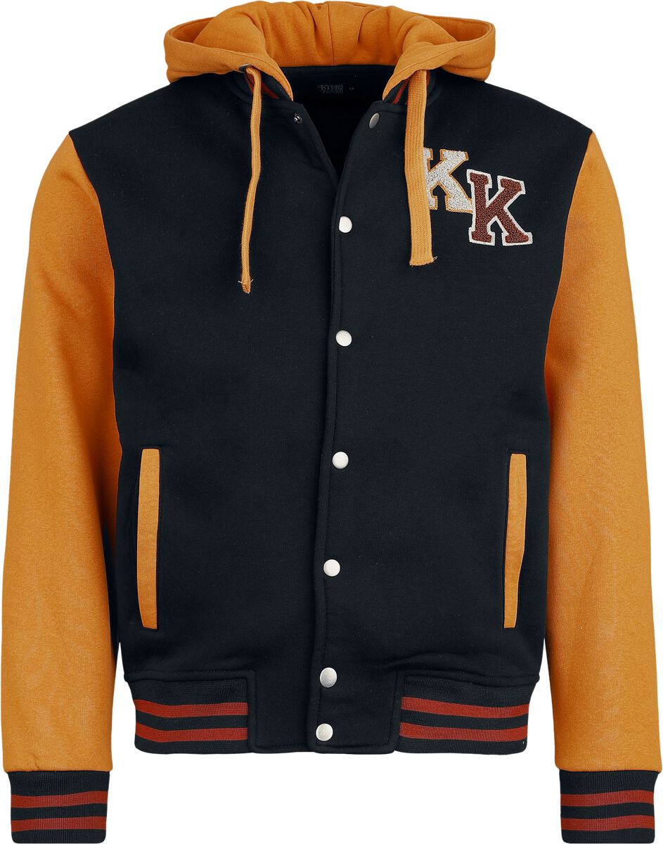 King Kerosin - Rockabilly Collegejacke - Badass College Jacket - S bis 4XL - für Männer - Größe S - multicolor von King Kerosin