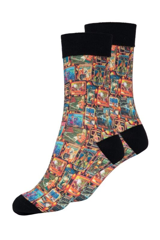 King Kerosin - Rockabilly Socken - Seventies Socks - EU 39-42 - für Männer - Größe EU 39-42 - schwarz King Kerosin - Rockabilly Socken - Seventies Socks - EU 39-42 - für Männer - Größe EU 39-42 - schwarz von King Kerosin