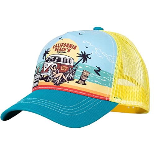 King Kerosin Trucker Cap »California Beachin'« von King Kerosin