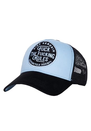 King Kerosin Trucker Cap - Fuck The Fucking Rules von King Kerosin