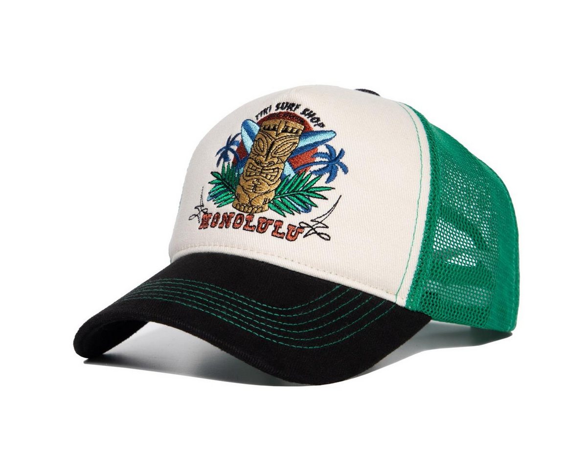 King Kerosin Trucker Cap King Kerosin - HFT Trucker Mesh Cap 2024 (Basecap, Meshcap, Trucker Kappe) von King Kerosin