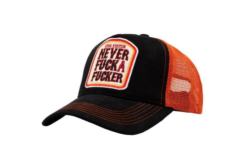 King Kerosin Trucker Cap King Kerosin Herren Trucker Cap "Never Fuck a Fucker" (Basecap, Basecap, Meshcap, Trucker Kappe) von King Kerosin