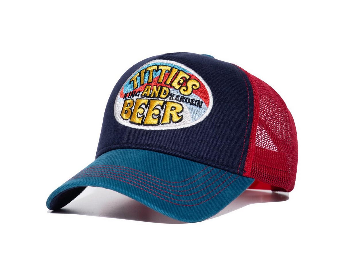 King Kerosin Trucker Cap King Kerosin Trucker Cap "Titties and Beer" Herren One Size (Basecap, Meshcap, Trucker Kappe) von King Kerosin