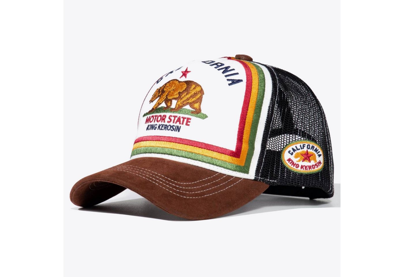 King Kerosin Trucker Cap King Kerosin - Trucker Mesh Cap 2025 (Basecap, Meshcap, Trucker Kappe) von King Kerosin
