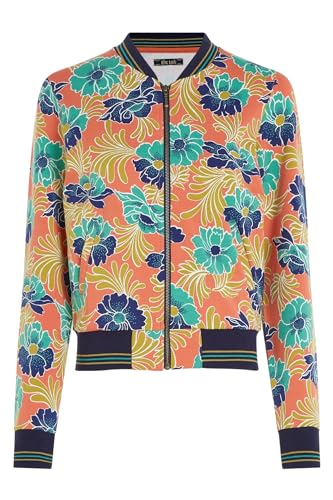 King Louie Damen Blouson Bessie Jacket Lake (DE/NL/SE/PL, Alphanumerisch, M, Regular, Regular, 946 Langoustino) von King Louie