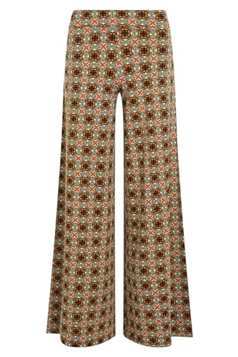 King Louie Damen Hose Palazzo Pants Casey (DE/NL/SE/PL, Alphanumerisch, M, Regular, Regular, 001 Black) von King Louie