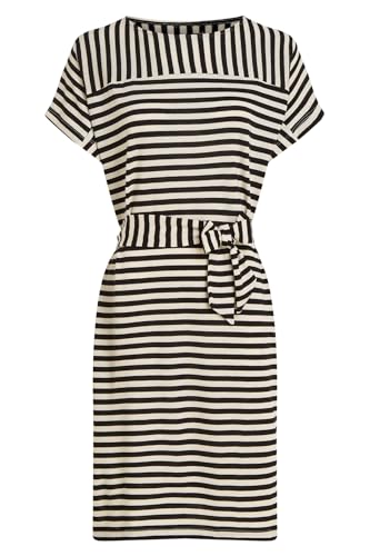 King Louie Damen Kleid Vera Tunic Dress Chopito Stripe (DE/NL/SE/PL, Alphanumerisch, XXL, Regular, Regular, 001 Black) von King Louie