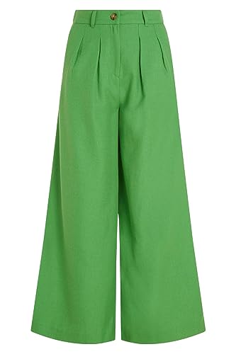 King Louie Damen Marlenehose Hose Marlene Pants Brighton (38, 264 - Vibrant Green) von King Louie