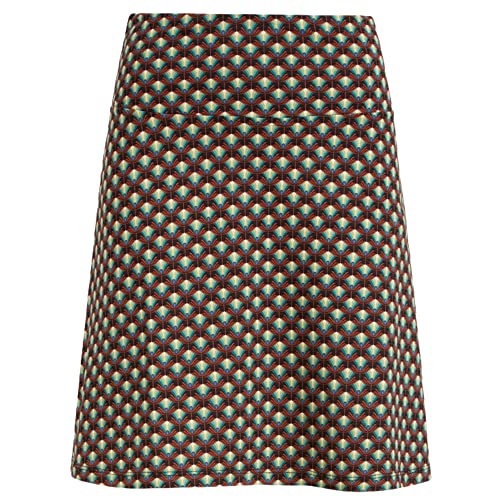 King Louie Damen Rock Border Skirt Rizzoli (as3, Alpha, l, Regular, Regular, 292 Smoke Green) von King Louie