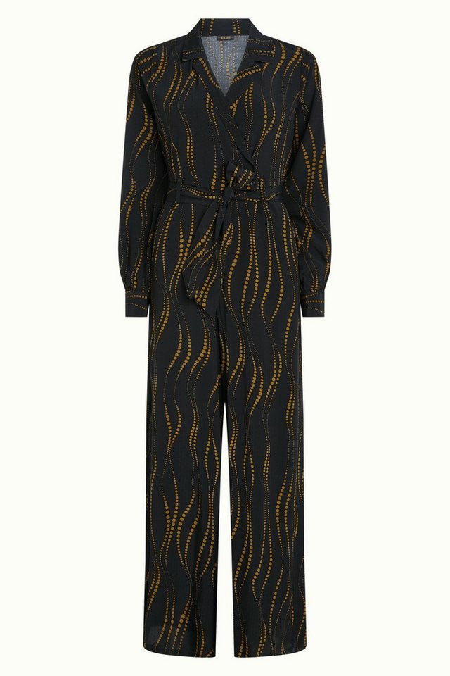 King Louie Jumpsuit - Doris Jumpsuit Twirl – eleganter Damen Overall mit Wickeldesig von King Louie