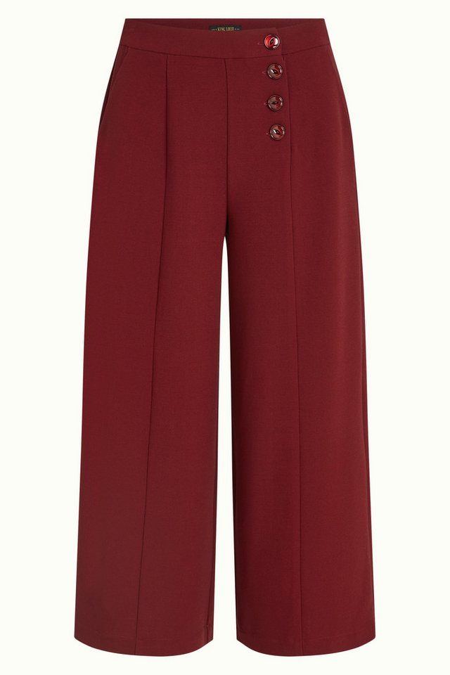 King Louie Stoffhose Modische King Louie Damen Culotte – Melody Pants von King Louie