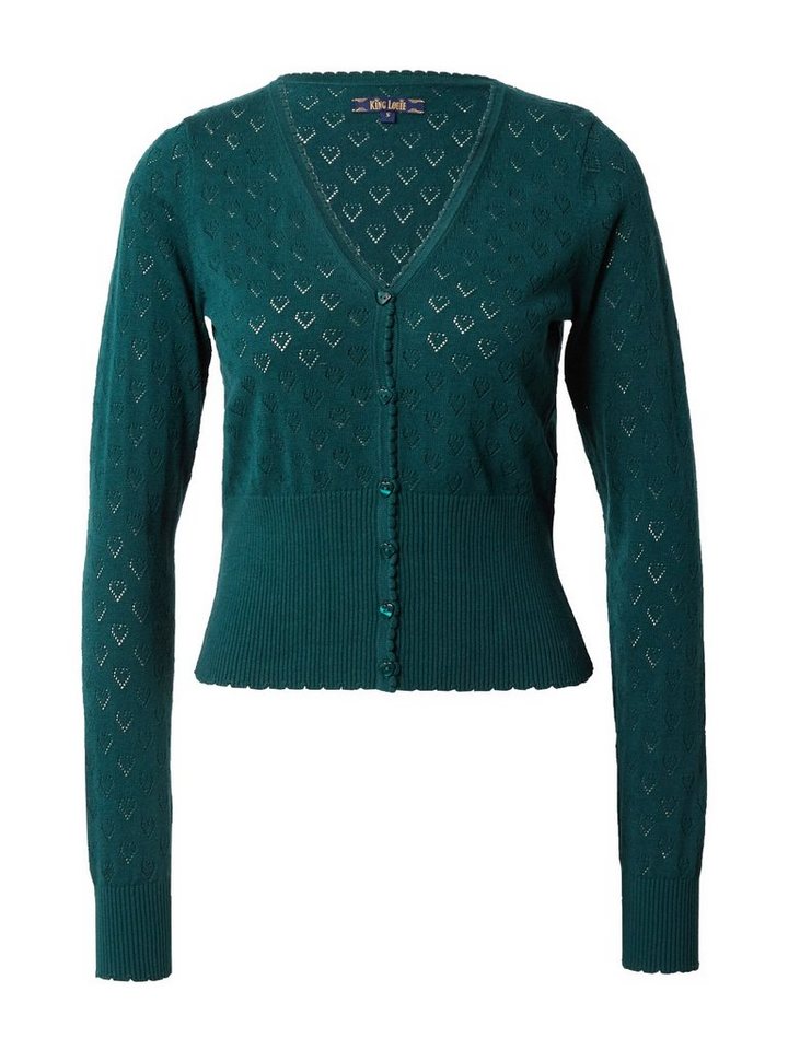 King Louie Strickjacke (1-tlg) Lochmuster von King Louie