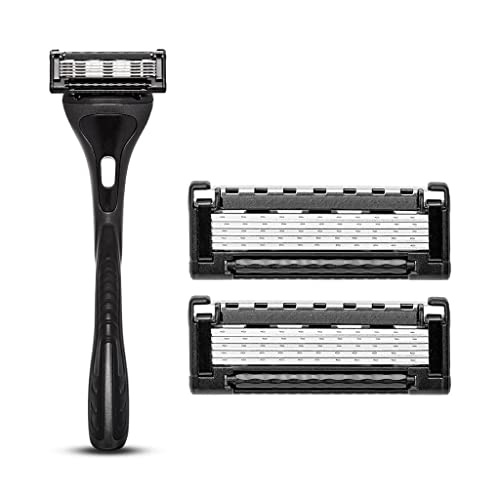 King of Shaves 5-Blade Razor with Precision Trimmer & 2-Cartridges NOT Compatible with AZOR 4 or 5 … von King of Shaves